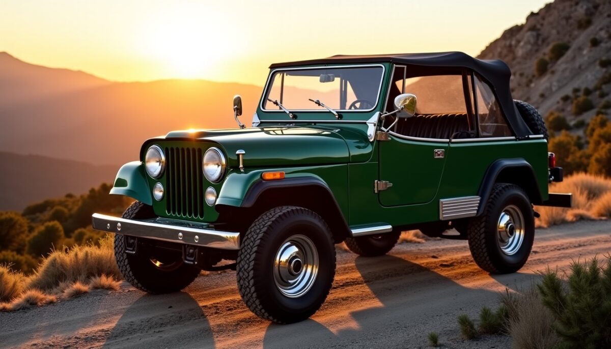 Jeepster 4×4 : Un classique intemporel et ses spécificités techniques détaillées