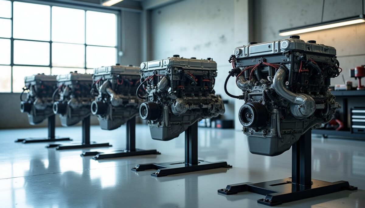 Poids des moteurs automobiles : variations selon le type et la cylindrée