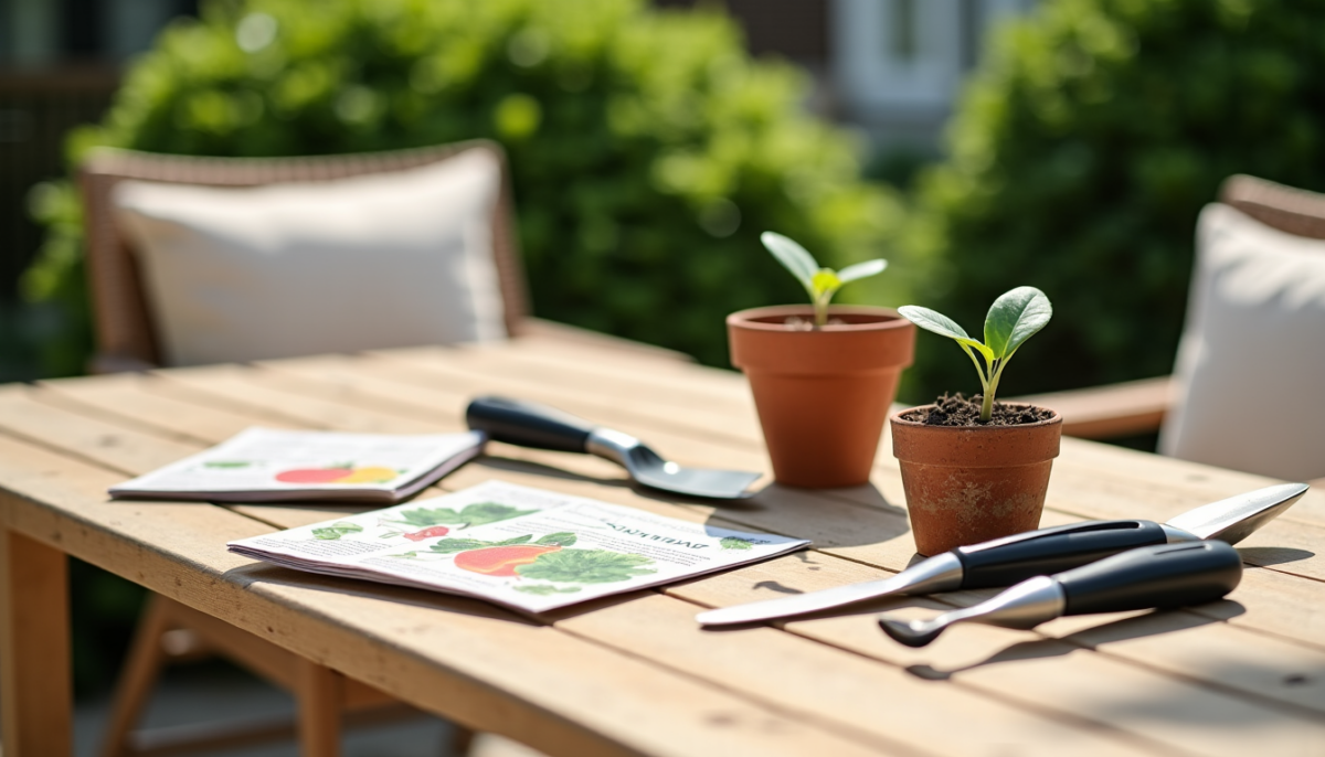 Budget pour équiper son jardin : outils, semences et mobilier de terrasse